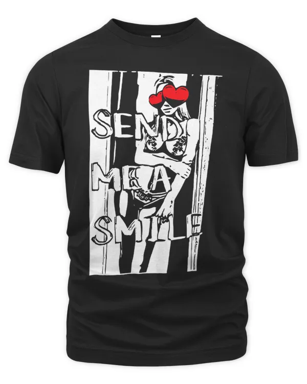 SEND ME A SMILE Sexy Smile PinUp Model