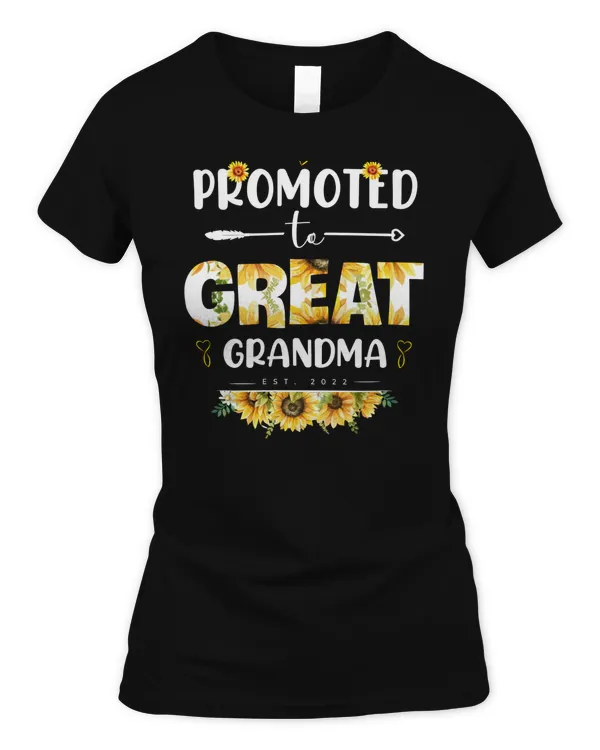 Promoted to Great Grandma 2022 Baby Announcement