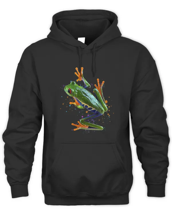 Red Eyed Tree Frog Watercolor Frog Keeper Frog Fan