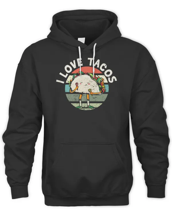 I Love Tacos Cinco De Mayo Mexican Taco T-Shirt