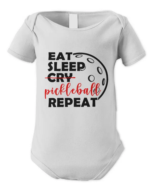 Eat Sleep Pickleball Repeat, T-shirt