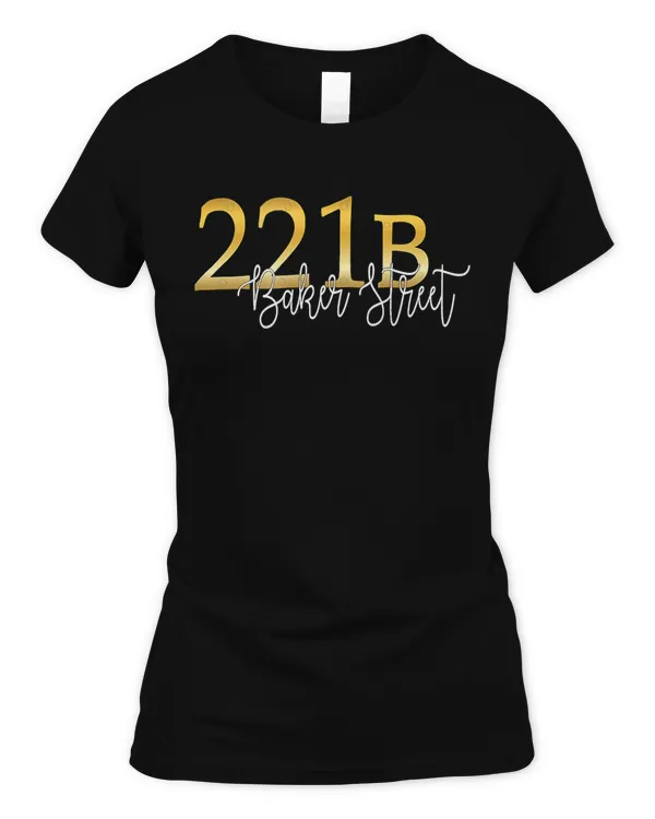 221B BAKER STREET T-shirt. Literary apparel shirt