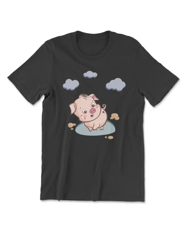 Pig Cute Baby Piggy 195 cattle