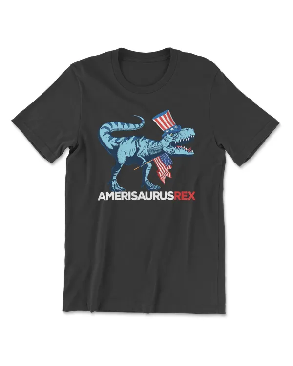 Dinosaur Amerisaurus Rex Funny Dinosaur 4th of July Dino