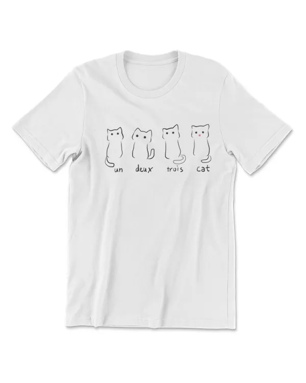 Un Deux Trois Cat T-Shirt