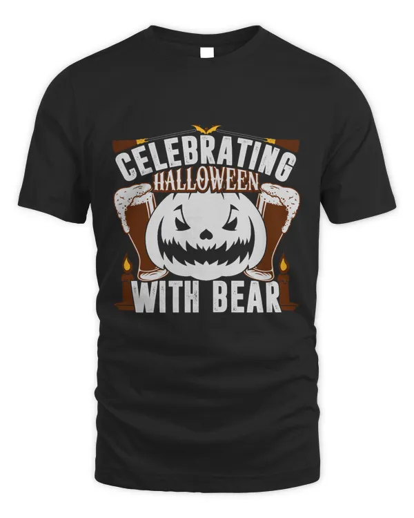 Celebrating halloween with beer