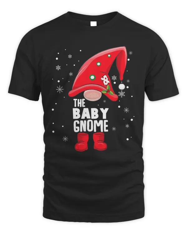 Baby Gnome Matching Christmas Pajama Gift T-Shirt
