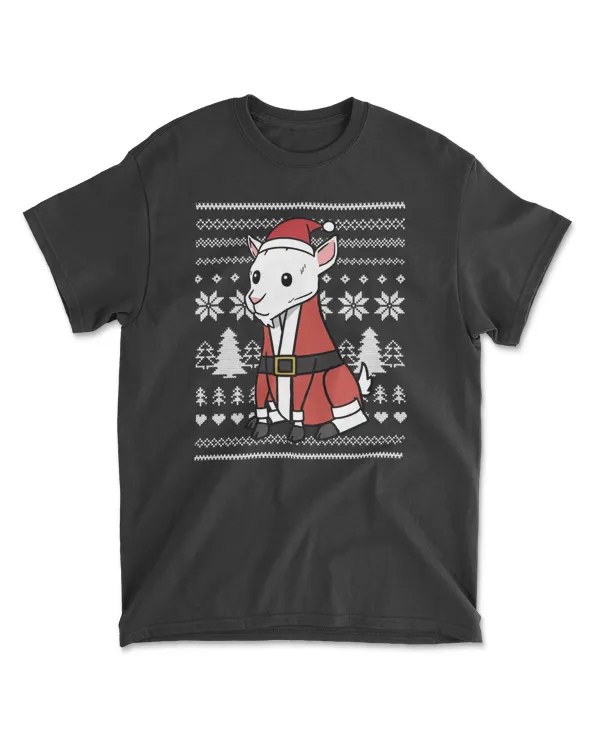 Goat Cartoon Goat Ugly Christmas 398 Cattle