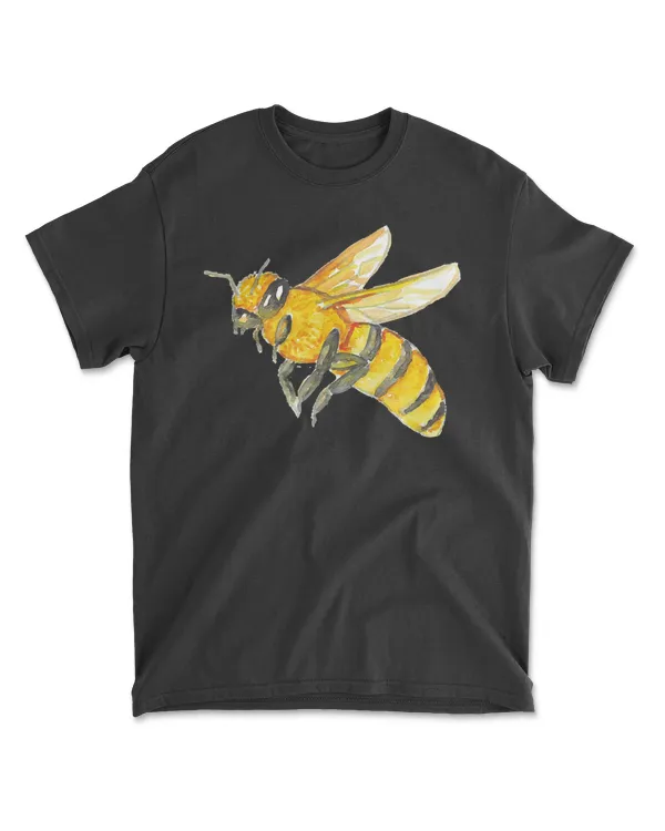 Watercolor Honey Bee T-ShirtWatercolor Honey Bee T-Shirt
