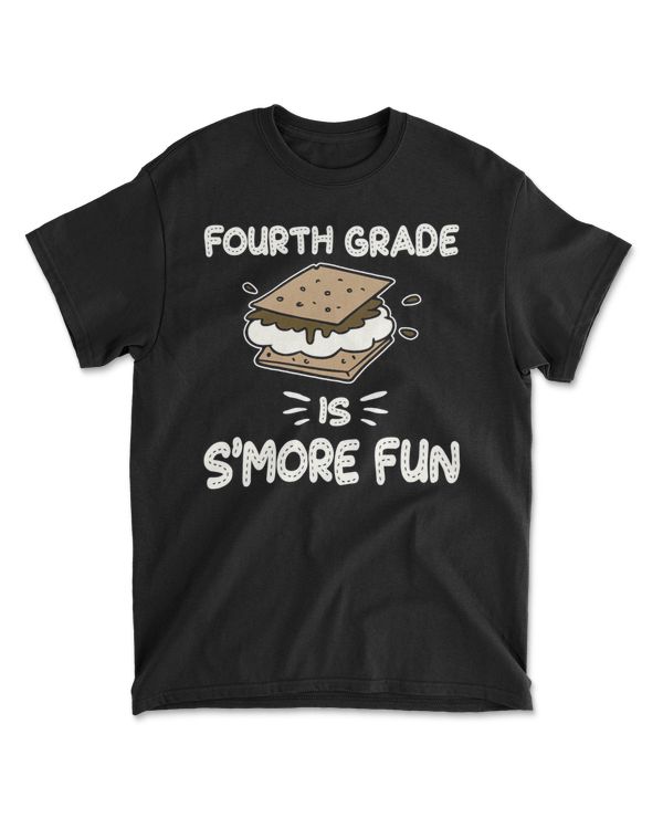 Fourth Grade is S'more Fun Back to School Teacher Kids Gift T-Shirt