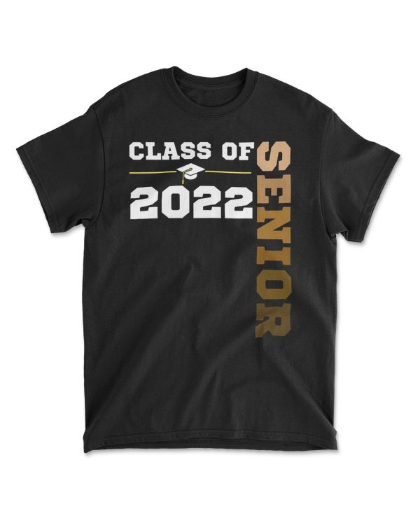 Class of 2022 Senior Year 22 Melanin HBCU Colors Gift T-Shirt