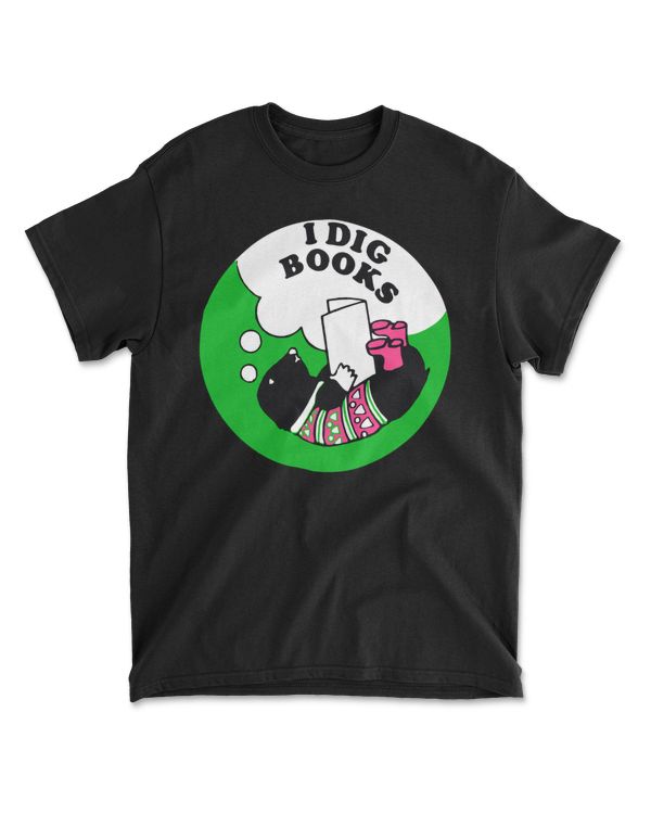 I Dig Books T-Shirt