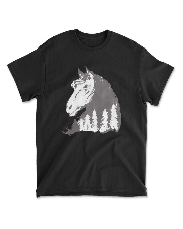 Beautiful Nature Horse Illustration Bea