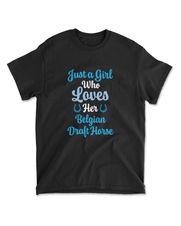 Belgian Draft Horse Gift for Women Love Belg (2)
