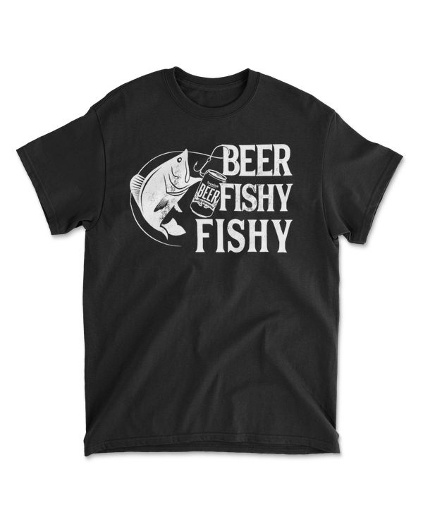 Beer Fishy Fishy Funny Fishing T-Shirt