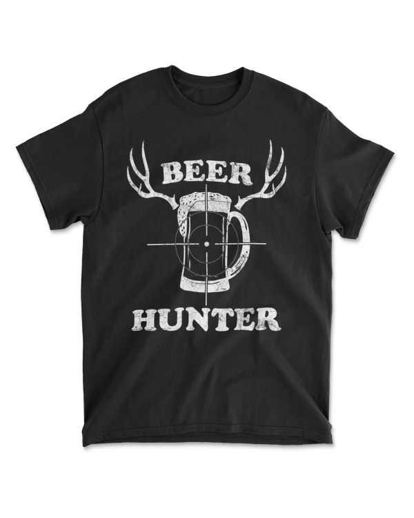 Beer Hunter Tshirt - Funny Craft Beer Lover Shirt Brewing