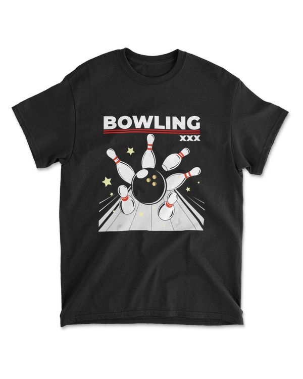 Cool Bowling Pin Strike Bowling alley Theme