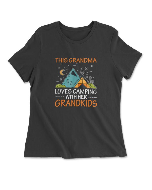 This grandma loves camping with her grandkids