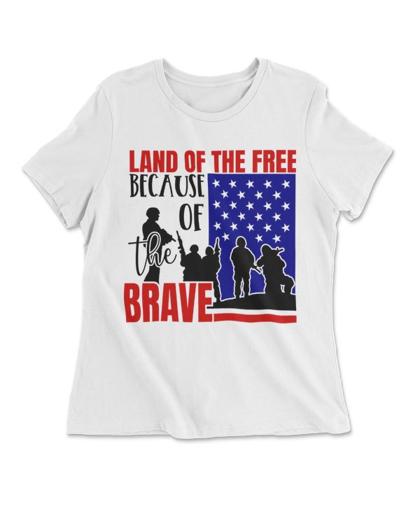 Land Of The Free Because Of The Brave