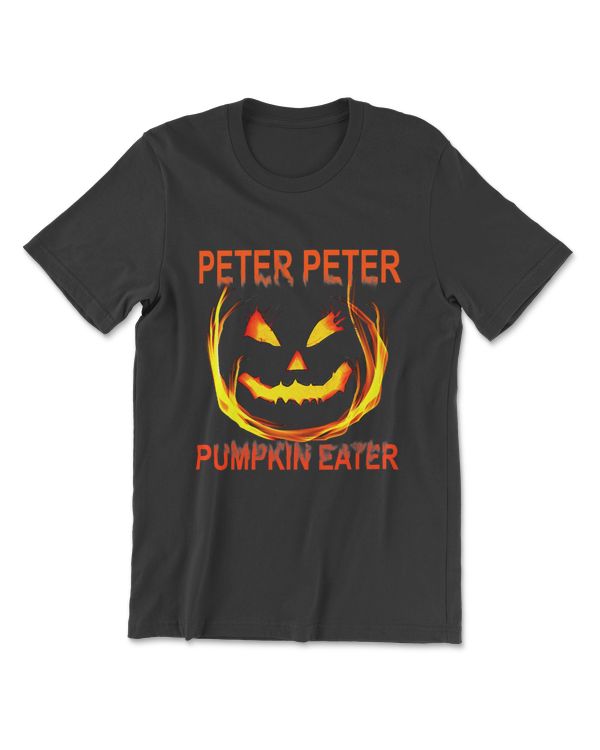 Peter Peter Pumpkin Eater Couples Halloween Costume T-Shirt