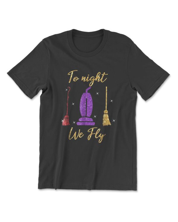 Come We Fly Brooms Squad Three Witches Halloween T-Shirt