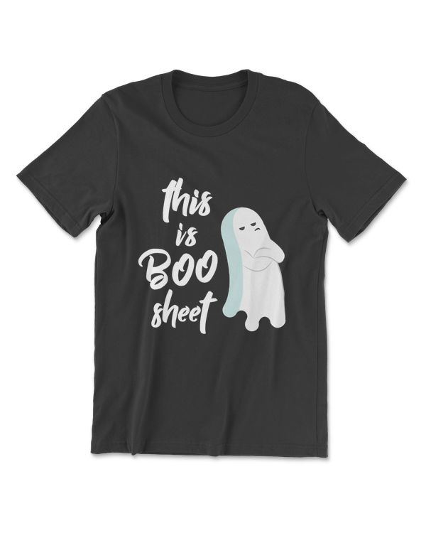 This Is Boo Sheet T-Shirt Funny Halloween Ghost Gift Shirt
