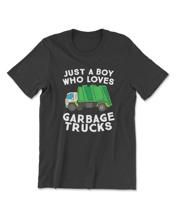 Garbage Truck Just A Boy Who Loves Garbage Trucks