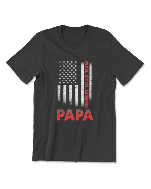 Papa Man Myth Legend    Mens Dad Far