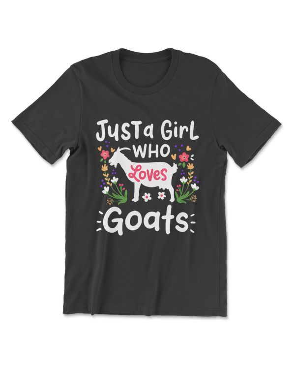 Goat Just A Girl Who Loves Goats Cute