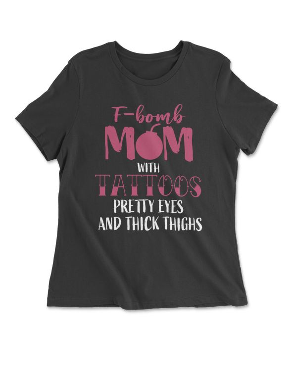F-Bomb Mom With Tattoos Pretty Eyes And Thick Thighs