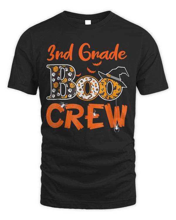 3rd grade boo crew  teacher kids halloween gift