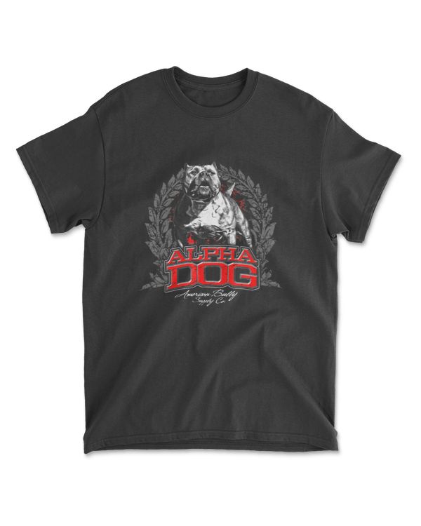 Alpha Dog Amerian pit Bull Terrier APBT American Bully Shirt