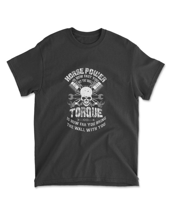 Diesel Mechanic T Shirt Funny Horsepower Torque Gift Men S