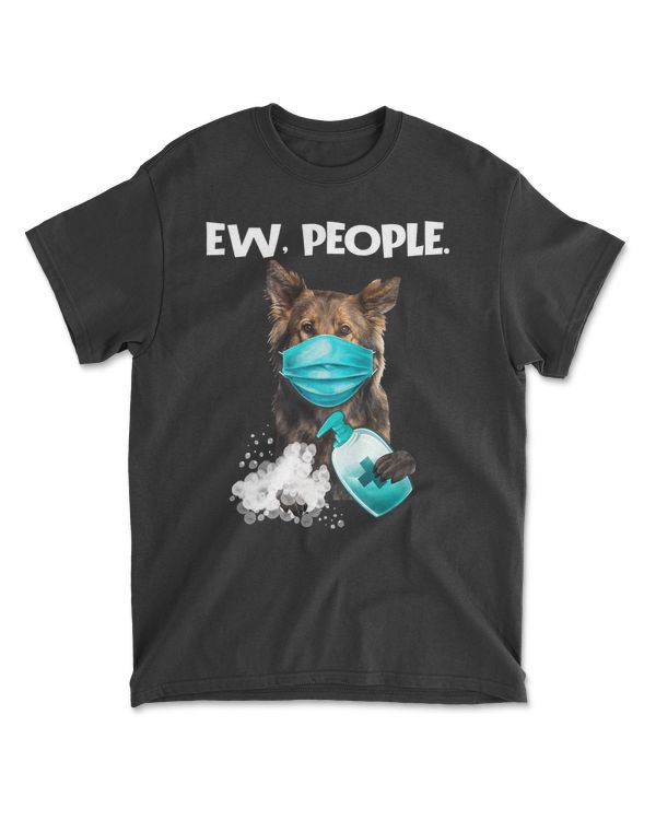 German Shepherd Ew People Dog Wearing A Face Mask Gift
