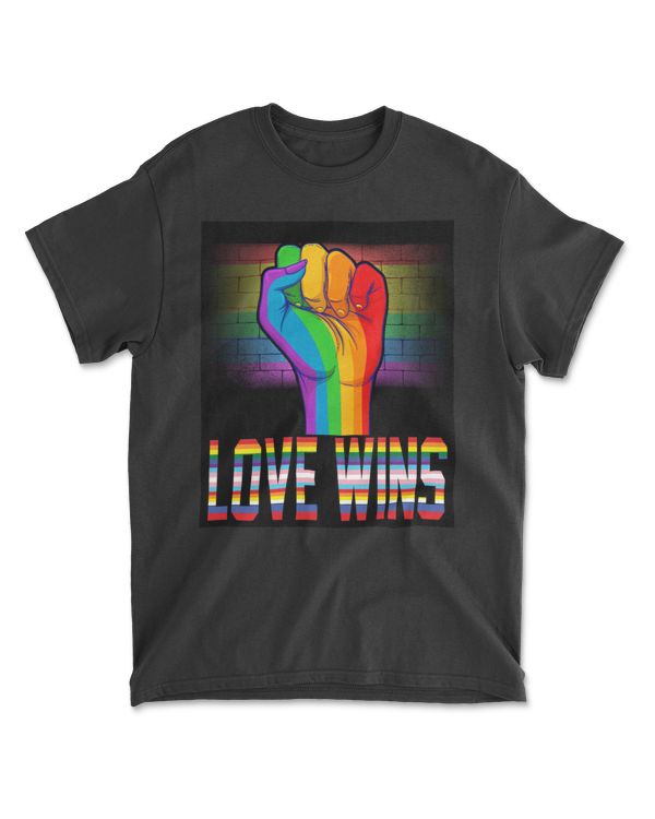 Love Wins Rainbow T-Shirt