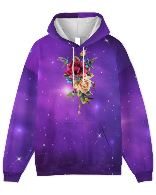 Purple Galaxy Humming Bird