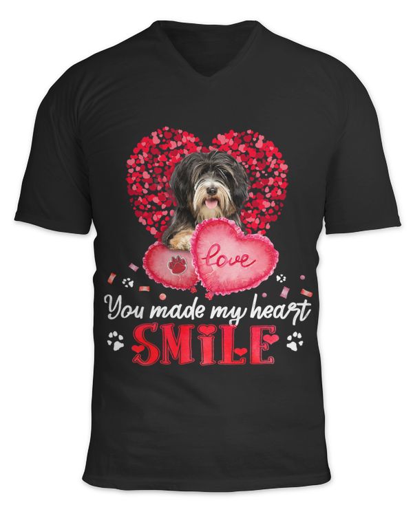 You Make My Heart Smile Tibetan Terrier With Heart