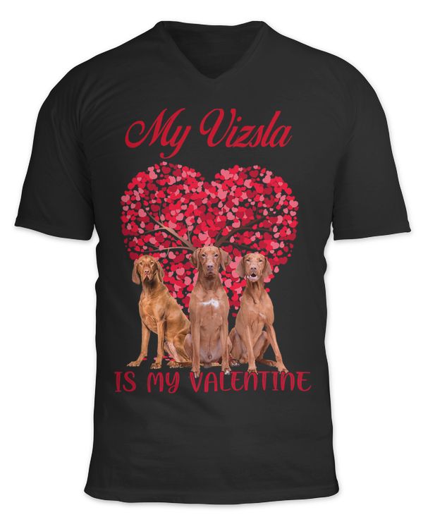 My Vizsla Is My Valentine Dog Lover Valentines Day 225