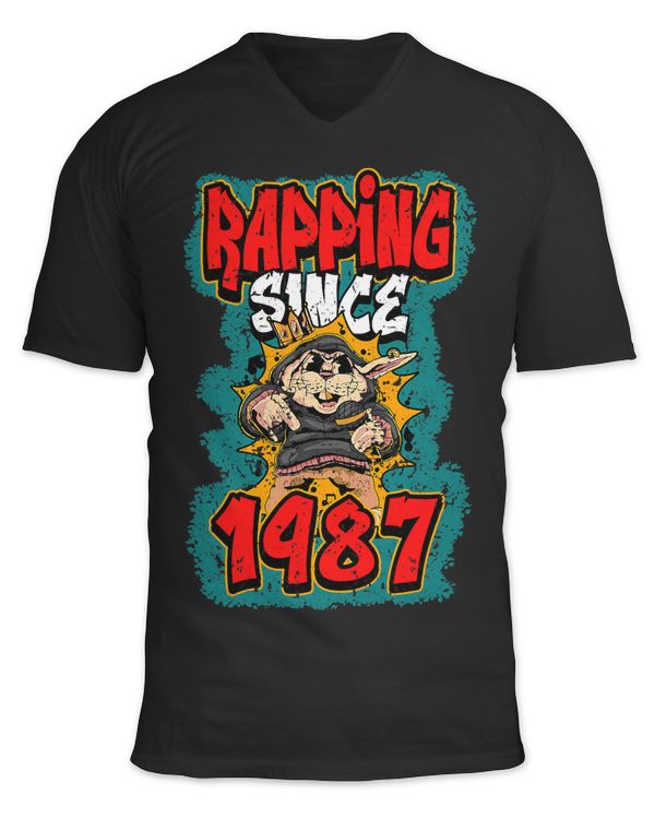 Rapping Since 1987 Vintage Hip Hop Graffiti 107