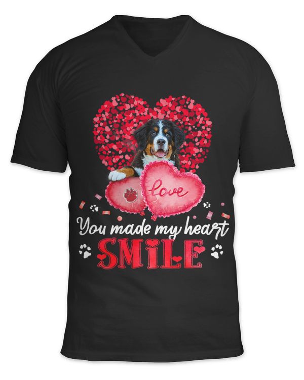 You Make My Heart Smile Bernese Mountain With Heart