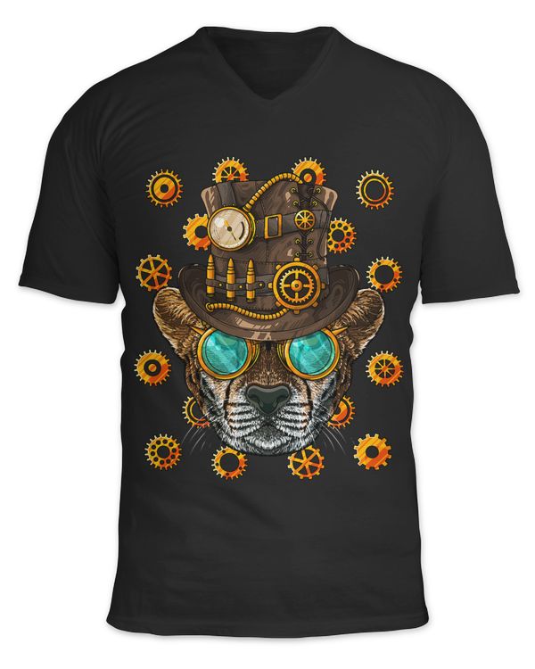 Steampunk Cheetah Medieval Victorian Steam Powered Animal