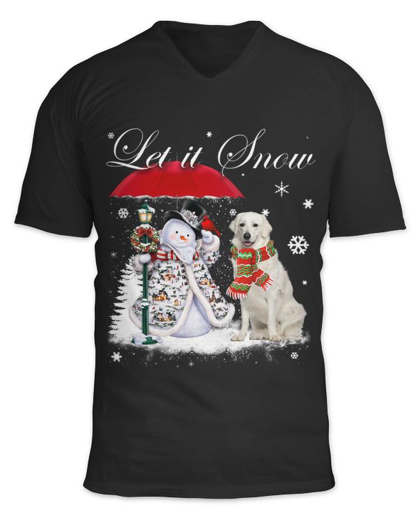 Kuvasz Santa Dog Christmas Snowman Xmas Pajama 357