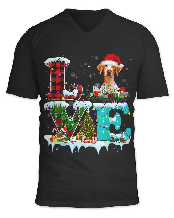 English Pointer Christmas Tree Light Pajama Dog Xmas 12