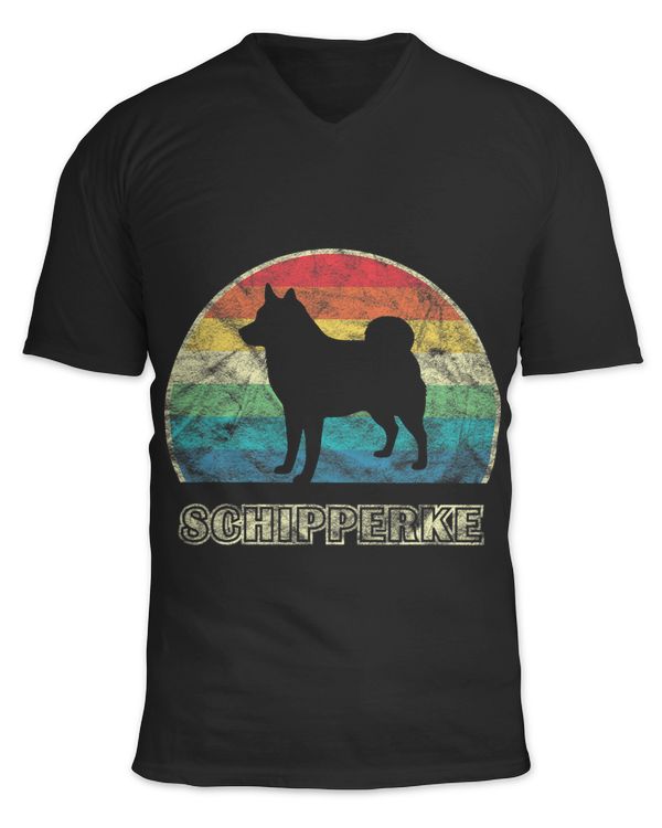 Schipperke Vintage Style Dog 484