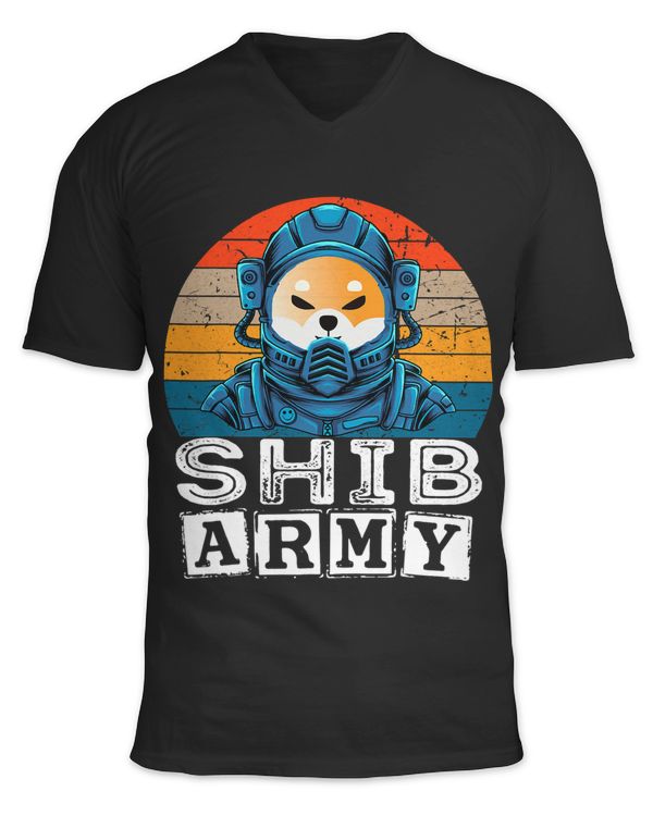 Cryptocurrency Shiba Inu Shib Army to the moon Crypto Meme 311