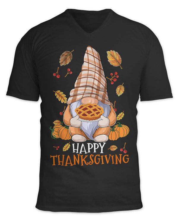 Cute Gnome Happy Thanksgiving Autumn Fall Pumpkin Spice Pie86