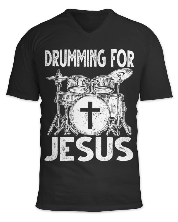 Drummer For Jesus God Drumming Christian Men Women Kids