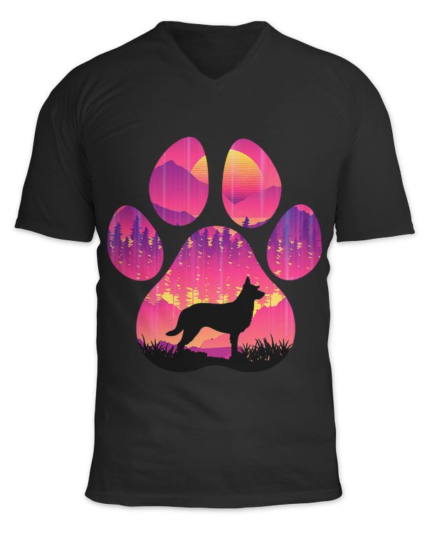 Berger Picard Paw Mom Dad Dog Lover Women Men 276
