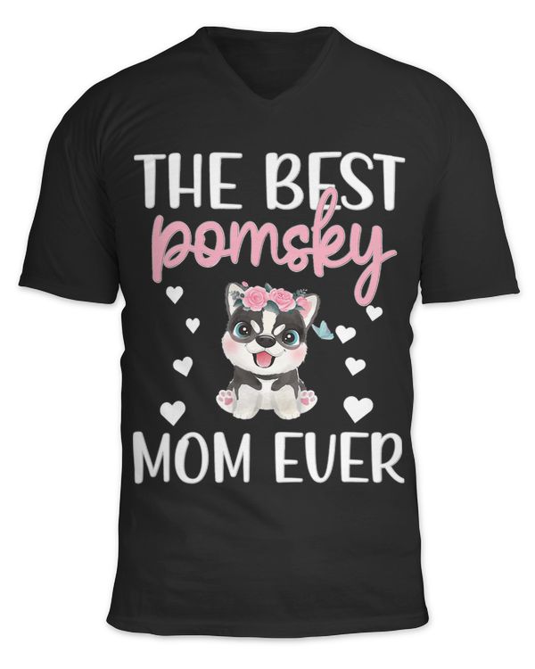 Best Pomsky Mom Ever Pomsky Dog Owner Pomsky Mama 556