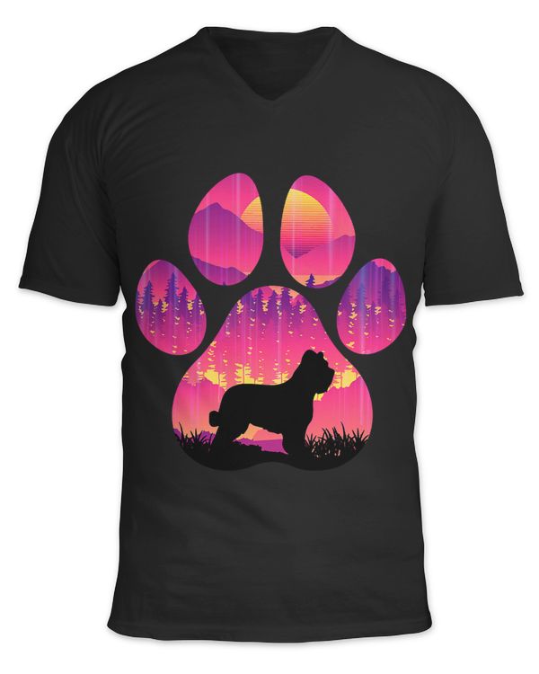 Briard Paw Mom Dad Dog Lover Women Men 273